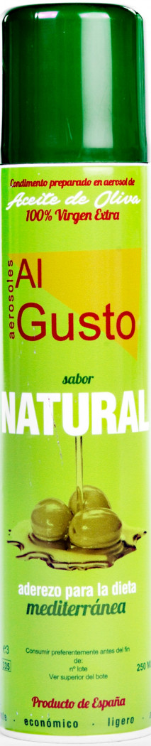 Aerosol aceite de oliva | Aerosoles al gusto